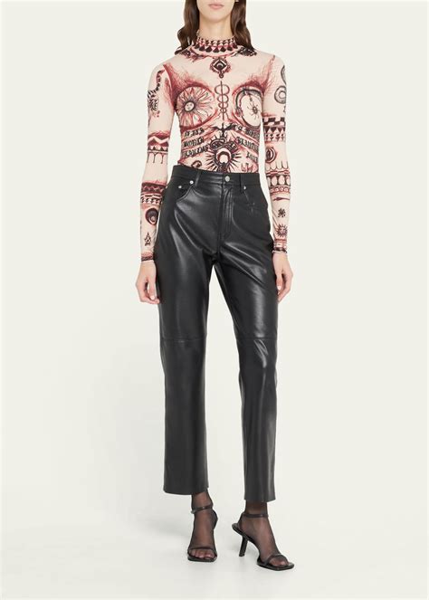 Discover the Edgy Style of Marine Serre's Tattoo Top